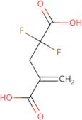 2,2-Difluoro-4-methylenepentanedioic acid