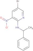 5-Bromo-3-nitro-N-(1-phenylethyl)-2-pyridinamine