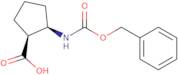 (1S,2R)-2-(Benzyloxycarbonylamino)cyclopentanecarboxylic acid