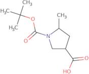 (3R,5R)-1-(tert-Butoxycarbonyl)-5-methylpyrrolidine-3-carboxylic acid