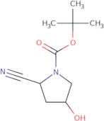 tert-Butyl (2R,4R)-2-cyano-4-hydroxy-pyrrolidine-1-carboxylate