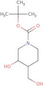 tert-Butyl (3R,4R)-3-hydroxy-4-(hydroxymethyl)piperidine-1-carboxylate