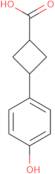 (1S,3S)-3-(4-Hydroxyphenyl)cyclobutane-1-carboxylic acid