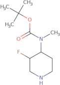 tert-Butyl (cis-3-fluoropiperidin-4-yl)(methyl)carbamate