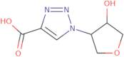 rac-1-[(3R,4S)-4-Hydroxyoxolan-3-yl]-1H-1,2,3-triazole-4-carboxylic acid, trans