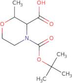 (2S,3R)-4-[(tert-Butoxy)carbonyl]-2-methylmorpholine-3-carboxylic acid