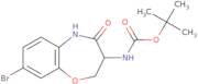 tert-Butyl N-[(3R)-8-bromo-4-oxo-3,5-dihydro-2H-1,5-benzoxazepin-3-yl]carbamate