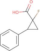 (1R,2R)-1-Fluoro-2-phenylcyclopropane-1-carboxylic acid