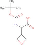 (S)-2-((t-Butoxycarbonyl)amino)-2-(oxetan-3-yl)acetic acid