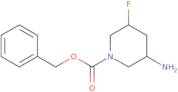 Benzyl (3S,5S)-3-amino-5-fluoropiperidine-1-carboxylate