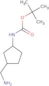 tert-Butyl ((1R,3R)-3-(aminomethyl)cyclopentyl)carbamate