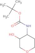 tert-Butyl N-[(3R,4S)-3-hydroxytetrahydropyran-4-yl]carbamate