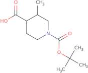 (3S,4S)-1-(tert-Butoxycarbonyl)-3-methylpiperidine-4-carboxylic acid