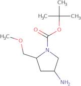 tert-Butyl (2R,4S)-4-amino-2-(methoxymethyl)pyrrolidine-1-carboxylate