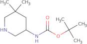 tert-Butyl N-[(3S)-5,5-dimethyl-3-piperidyl]carbamate