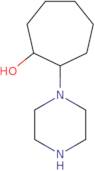 rac-(1R,2R)-2-(Piperazin-1-yl)cycloheptan-1-ol