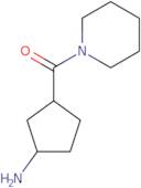 rac-(1R,3S)-3-(Piperidine-1-carbonyl)cyclopentan-1-amine