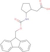 rac-2-[(1R,2S)-2-({[(9H-Fluoren-9-yl)methoxy]carbonyl}amino)cyclopentyl]acetic acid