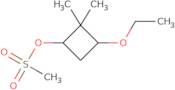 rac-(1R,3S)-3-Ethoxy-2,2-dimethylcyclobutyl methanesulfonate