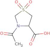 3-Acetyl-1,3-thiazolidine-4-carboxylic acid 1,1-dioxide