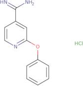 2-Phenoxypyridine-4-carboximidamide hydrochloride