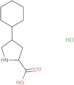 Cis-4-cyclohexylpyrrolidine-2-carboxylic acid hydrochloride