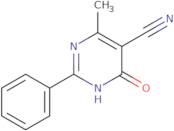 4-Hydroxy-6-methyl-2-phenylpyrimidine-5-carbonitrile