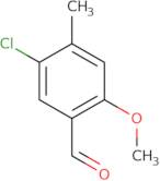 5-Chloro-2-methoxy-4-methylbenzaldehyde