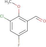 3-Chloro-5-fluoro-2-methoxybenzaldehyde