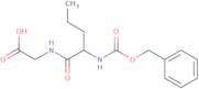 2-[(5Z)-4-Oxo-5-(phenylmethylidene)-2-sulfanylidene-1,3-thiazolidin-3-yl]acetic acid