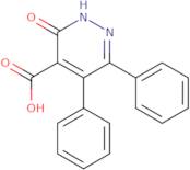 3-Oxo-5,6-diphenyl-2,3-dihydropyridazine-4-carboxylic acid