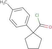 1-(4-Methylphenyl)cyclopentane-1-carbonyl chloride