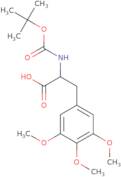 (2R)-2-{[(tert-Butoxy)carbonyl]amino}-3-(3,4,5-trimethoxyphenyl)propanoic acid