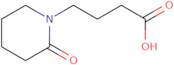 4-(2-Oxopiperidin-1-yl)butanoic acid