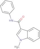 1-Methyl-N-phenyl-1H-indole-3-carboxamide