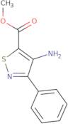 Methyl 4-amino-3-phenylisothiazole-5-carboxylate