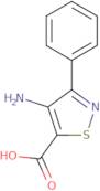 4-Amino-3-phenyl-1,2-thiazole-5-carboxylic acid