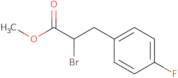 Methyl 2-bromo-3-(4-fluorophenyl)propanoate