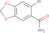 6-Bromo-1,3-benzodioxole-5-carboxamide