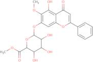 Wogonin 7-o-beta-D-glucuronide methyl ester