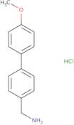 [4-(4-Methoxyphenyl)phenyl]methanamine hydrochloride