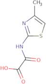 [(4-Methyl-1,3-thiazol-2-yl)amino](oxo)acetic acid
