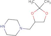 1-(2,2-Dimethyl-[1,3]dioxolan-4-ylmethyl)-piperazine