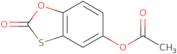 2-Oxo-1,3-benzoxathiol-5-yl acetate