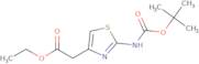 Ethyl (2-Boc-aminothiazole-3-yl)acetate