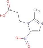 3-(2-Methyl-5-nitro-1H-imidazol-1-yl)propanoicacid
