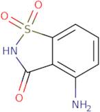 4-Amino-2,3-dihydro-1λ⁶,2-benzothiazole-1,1,3-trione