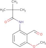 N-(2-Formyl-3-methoxyphenyl)-2,2-dimethylpropanamide