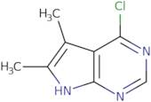 4-Chloro-5,6-dimethyl-7H-pyrrolo[2,3-D]pyrimidine
