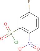 5-Fluoro-2-nitrobenzenesulphonyl chloride